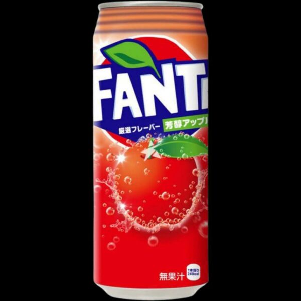 Газированный напиток  Fanta Сочное Яблоко 500мл(24) Япония