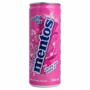 Напиток Mentos Fruity Mix (Фруктовый микс) 240 мл (24) Корея Напиток MENTOS со вкусом Фруктовый микс 240 мл (24)
