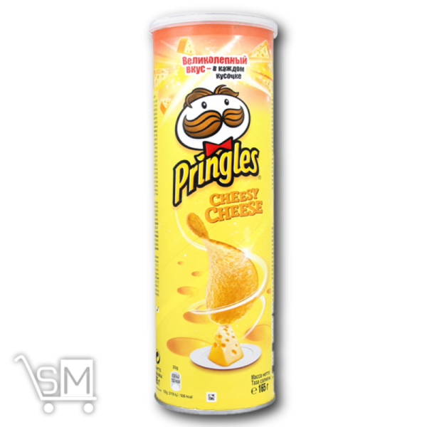 Чипсы Pringles Cheesy Cheese 165гр (9)