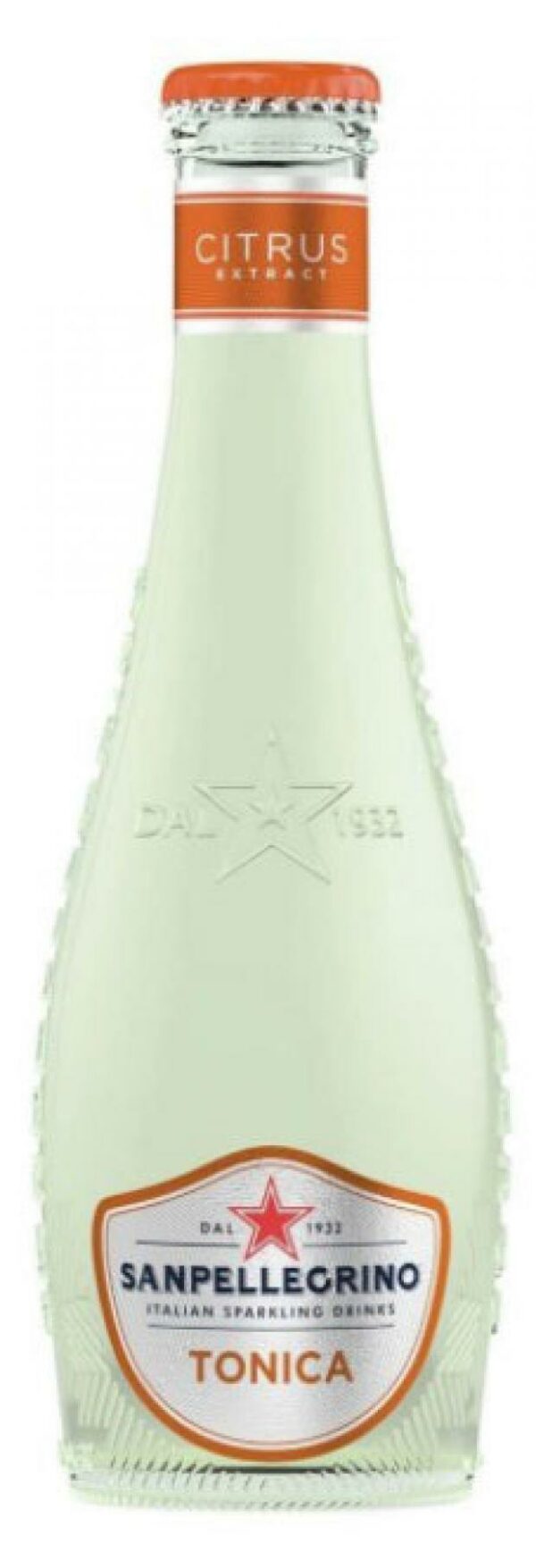 Напиток Санпеллегрино Aranciata Bitter в стекле. Объем 200мл