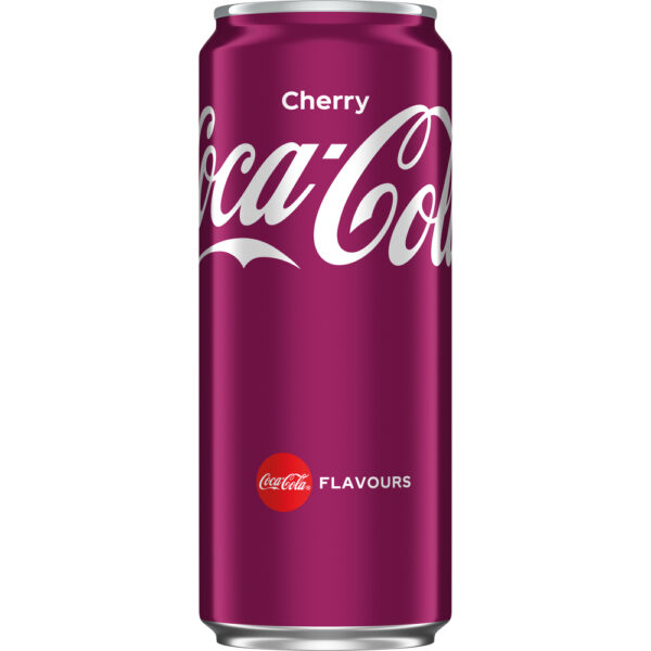 Газированный напиток Coca-Cola Cherry 330 мл ТОНКАЯ (Польша) (24)