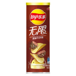 Чипсы Lay’s Stax Стейк со вкусом свинины 90 гр Китай (24) Чипсы Lay's Stax Стейк с черным перцем, 90 гр Китай (24)
