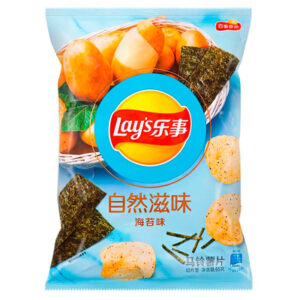 Чипсы Lay’s со вкусом морской капусты 65гр Китай (22) Чипсы Lay's со вкусом морской капусты 65гр Китай (22)