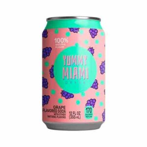 Газированный напиток YUMMY MIAMI Grape 355 ml (12) Газированный напиток YUMMY MIAMI Grape 355 ml (12)