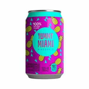 Газированный напиток YUMMY MIAMI Pineapple 355 ml (12) Газированный напиток YUMMY MIAMI Pineapple 355 ml (12)