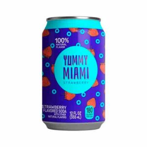 Газированный напиток YUMMY MIAMI Strawberry  355 ml (12) Газированный напиток YUMMY MIAMI Strawberry  355 ml (12)