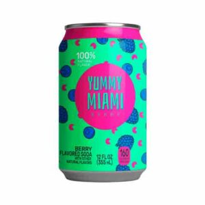 Газированный напиток YUMMY MIAMI Berry 355 ml (12) Газированный напиток YUMMY MIAMI Berry 355 ml (12)