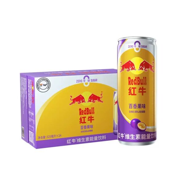 Энергетический напиток  Redbull Маракуйя 325 мл (24) Китай
