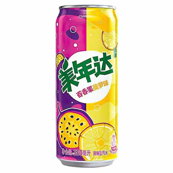 Газированный напиток Миринда Маракуйя-Ананас 330мл (24) Китай