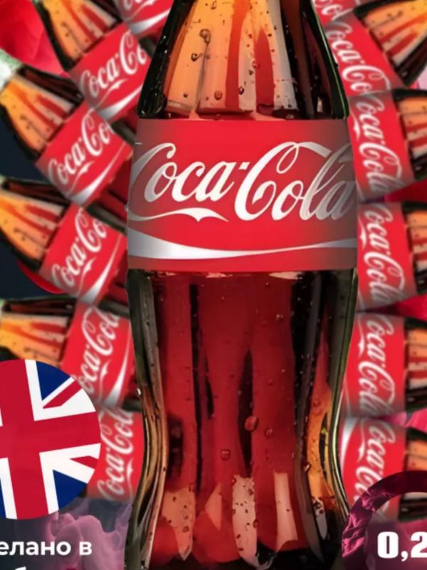 Газированный напиток Coca-Cola 200 мл стекло Англия  (24)
