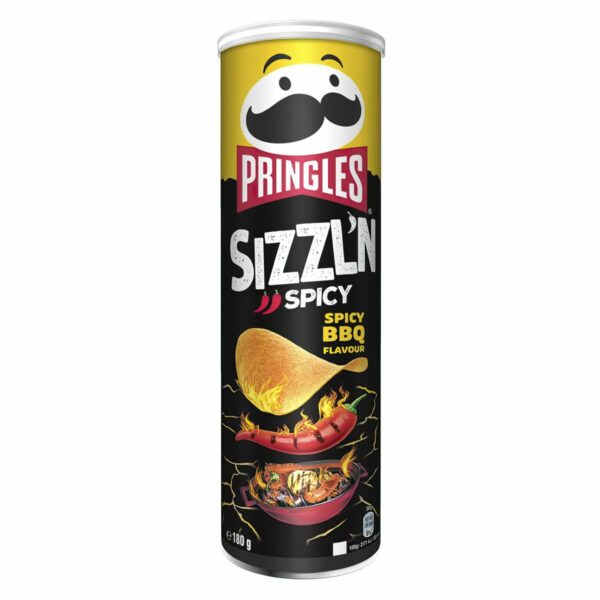 Чипсы Pringles Спайси Барбекю 180 г (19)