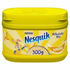 Какао Nesquik со вкусом банана в банке 300гр (10) Какао Nesquick со вкусом банана в банке 300гр (10)