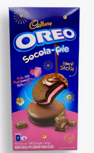 Орео Чоко Пай клубника 180+30гр бонус (12) Орео Чоко Пай клубника 180+30гр бонус (12)