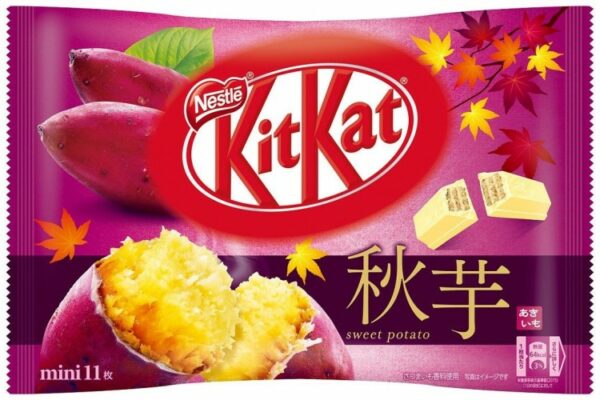 KitKat Мини со сладкой картошкой 92,8гр  пакет (12) Япония
