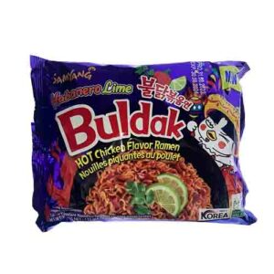 Лапша Samyang Buldak Hot Chicken Flavor Ramen Habanero Lime 135гр (40) Лапша Buldak Hot Chicken Flavor Ramen Habanero Lime 135гр (40)