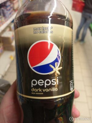 Газированный напиток Пепси Black Ванилла 400 мл (24) Вьетнам