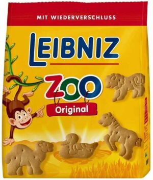 Печенье Leibniz ZOO оригинал 100гр(12)