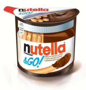 Nutella & Go палочки + шоколадная паста 52гр (12)
