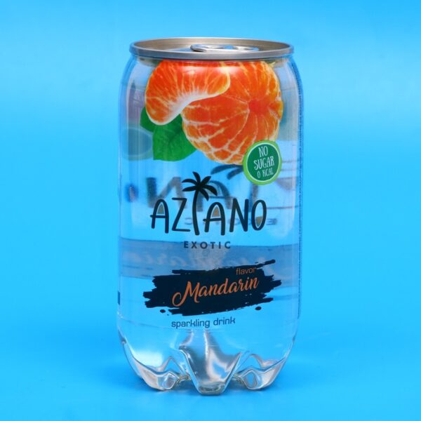 Газированный напиток Aziano Мандарин 350 ml (12)