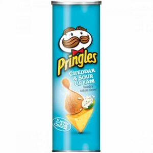 Чипсы Pringles Сыр Чеддер со Сметаной 158 гр. (14)