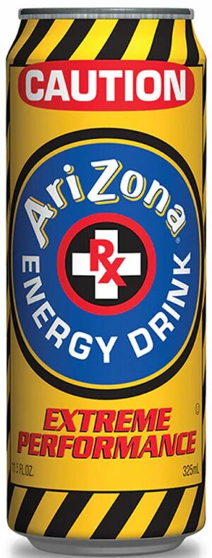 Энергетический напиток Аризона Caution Extreme 340мл (24)