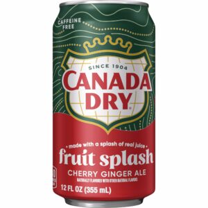 Газированный напиток Canada Dry Fruit Cherry Ginger Ale 355 мл.