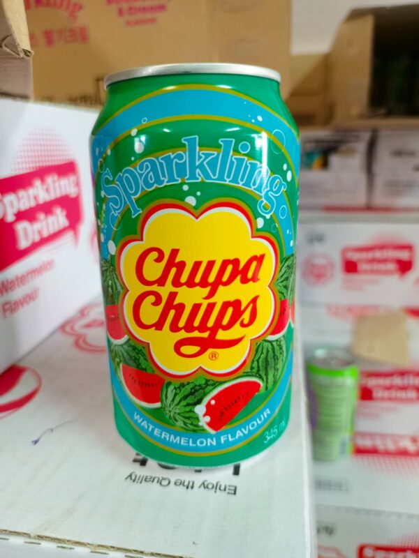 Газированный напиток Chupa Chups Арбуз 345 мл.(24)