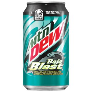 Газированный напиток Mountain Dew Baja Blast 355 мл (12)