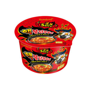 Лапша Hot Chicken Big Bowl со вкусом 2Х острой курицы 105 гр. (16)