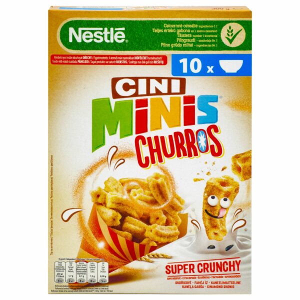 Готовый завтрак Nestle Cini Minis Churros 360гр (6)