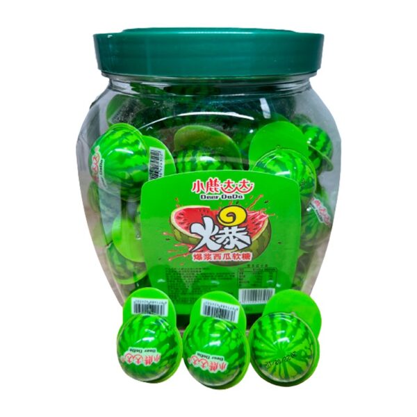 Мармелад Deer DaDa с жидкой начинкой Арбуз 10гр (30) узкая банка