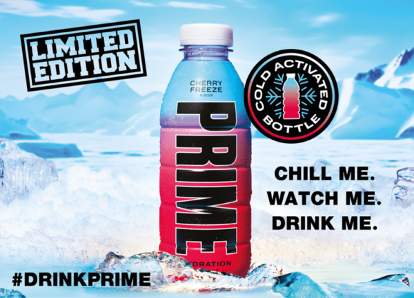 Напиток безалкогольный PRIME HYDRATION Cherry Freeze 480мл (12)