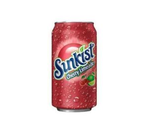 Газированный напиток Sunkist Cherry (Вишня) 355мл (12) США Газированный напиток Sunkist Cherry вишня 355мл (12) Америка