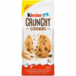 Печенье Kinder Сrunchy Cookies 136гр (15) Печенье  Kinder Кранчи Куки 136гр(15)