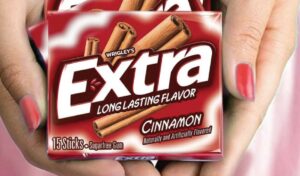 Вриглейс Extra Cinnamon (с корицей) 15 США (10)*12