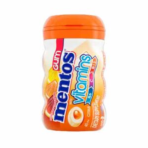 Ментос Жевательная резинка Vitamin Цитрус 50гр (6)*4