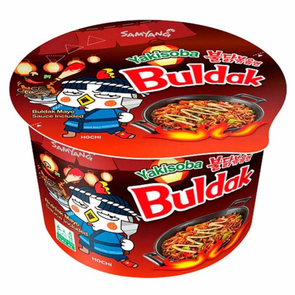 Лапша Samyang Hot Chicke Yakisoba со вкусом курицы в соусе 105гр (16)