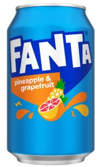 Газированный напиток Fanta Beetlejuice Ананас и Грейпфрут 330мл (24)