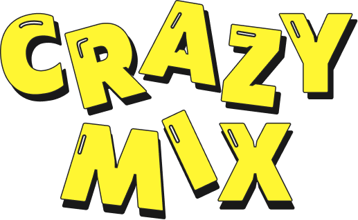 Газированный напиток CRAZY MIX Poppy Corn (Со вкусом поп корна) 330мл (12)