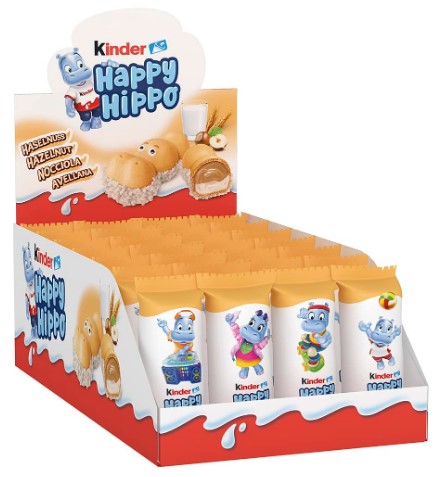Печенье Kinder Happy Hippo Фундук Мини 20,7 гр.