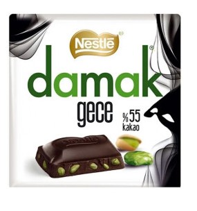 Nestle Damak 60г Gece 55% какао (6)*24 Nestle Damak 60г Gece 55% какао (6)*24
