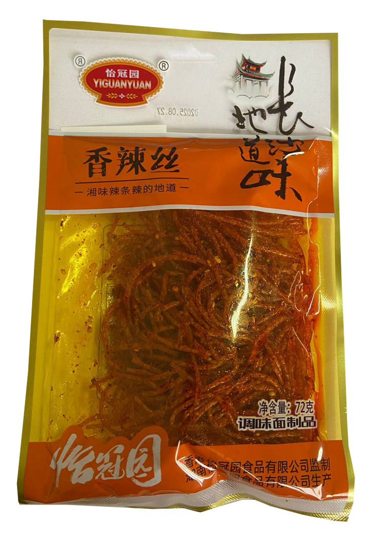 Острая стружка с пряностями / 72г.*10шт*10упак Острая стружка с пряностями / 72г.*10шт*10упак