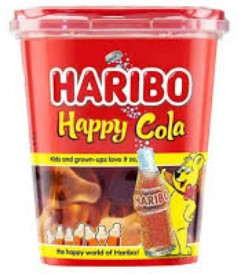 Мармелад Харибо Хеппи Кола 150гр (24) банка Мармелад Харибо Хеппи Кола 150гр (24) банка