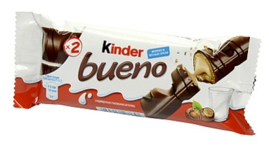 Вафли Kinder Bueno 43гр Вафли Kinder Bueno 43гр