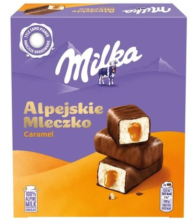 Конфеты Milka Альпийское Молоко Карамель 350г (8)