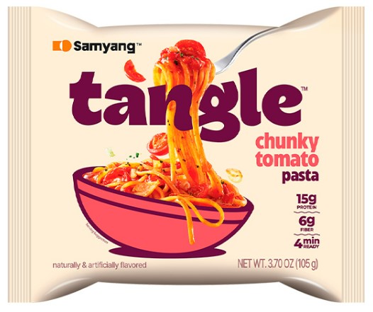 Лапша Samyang Tangle с томатным соусом 105 гр (20) Лапша Samyang Tangle с томатным соусом 105 гр (20)