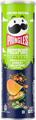 Pringles Passport Mexican Style Cheesy Jalapeno (Принглс Сыр и Халапеньо) 165г (19)