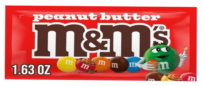 Драже M&MS Peanut Butter 46,2гр (24)*12