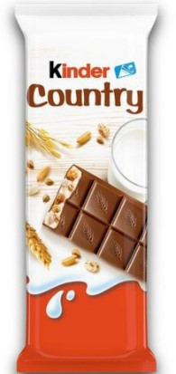 Шоколадный батончик Kinder Country Einzelriegel 23,5гр
