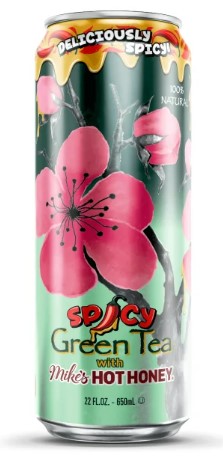 Arizona Spicy Green Tea with Mike?s Hot Honey (Аризона Пряный Зеленый Чай с Мёдом) 650мл (24)